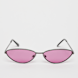 SNIPES Cat-Eye Sonnenbrille - Pink Schwarz 442 1