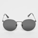 SNIPES Runde Sonnenbrille - schwarz Schwarz 936 1