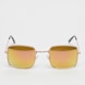 SNIPES Eckige Sonnenbrille - gold, gelb Gold 22269 1