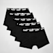 SNIPES 5 PACK - Black Tape Briefs Boxershorts schwarz 32933 1
