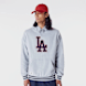 New Era LA Dodgers MLB Rib Infill Oversized Hoodie grau 44402 1
