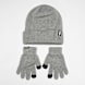 SNIPES Woven Label Basic Junior Knit Set grau 40590 1