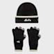 New Era New Era Script Beanie Set blk/ofw nero 41491 1