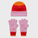 New Era Youth Stripe Beanie Set (2 Piece) wielokolorowy 41520 1