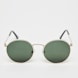 SNIPES Runde Sonnenbrille Gold 45028 1