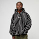 Karl Kani Signature Logo Pinstripe Oversized Hoodie crna 46113 1