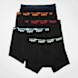 SNIPES 5 PACK - Black Tape  Briefs Boxershorts Multicolor 47335 1