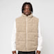 Urban Classics Basic Teddy Puffer Vest beige 61358 1