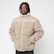 Urban Classics Fabric Mix Teddy Puffer Jacket beige 61360 1