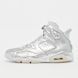 Jordan Air Jordan 6 Retro x Paris Saint-Germain "Metallic Silver" prateado 94685 1