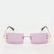 Karl Kani Frameless Sunglasses rosa 95707 1