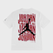 Jordan Distressed Short Sleeve Tee bijela 97510 1