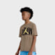 Jordan Distressed Short Sleeve Tee smeđa 97504 1