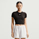 Nike   Sportswear Chill Knit Cropped T-Shirt schwarz 97963 1