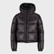 Urban Classics Shiny Puffer Jacket With Hood zwart 99149 1
