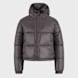 Urban Classics Boys Shiny Puffer Jacket With Hood braun 99150 1