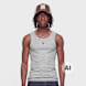 New Era MLB Rib Vest cinzento 99376 1