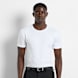 Burocs Slim Rib T-Shirt bianco 100205 1