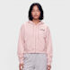 New Balance Trackside Fleece Full Zip Pink 100607 1