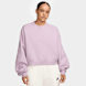 Nike   Studio Fleece Oversized Cropped Crew lichtroze 101351 1
