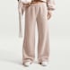 Nike   Studio Fleece Medium Weight Mid-Rise Wide Leg beż 101603 1