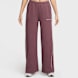 Nike   Studio Fleece Mid-Rise Wide-Leg Scallop Pants lichtroze 101604 1