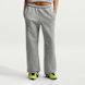 Nike   Studio Fleece Mid-Waist Open-Hem Pant gris 101615 1