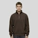 Urban Classics Basic Polar Fleece Troyer marrone 103351 1