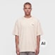 Pegador Signar Oversized Rib Tee beż 103485 1