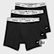 Nike   3 PACK - Essential Cotton Stretch Boxer czarny 104221 1