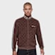 Colucci Velours Checkerboard Trackjacket bruin 105219 1
