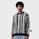 Colucci FLATKNIT SWEATER BLACK schwarz 105231 1