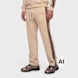 Colucci VELOURS CHECKERBOARD TRACKPANTS BEIGE bege 105236 1