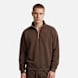 Urban Classics Fluffy Loose Fit Troyer brązowy 107053 1