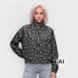 Decibel Polka Dot Funnel Neck Jacket schwarz 107063 1