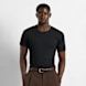 Burocs Slim Rib T-Shirt noir 107077 1