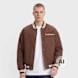 New Era MLB Wordmark Varsity Jacket negro 107561 1