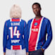 Nike   Doué / No. 14 / PSG Dri-FIT Jersey Longsleeve Home Stadium blauw 108862 1