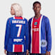 Nike Kvaratskhelia / No. 7 / PSG Dri-FIT Jersey Longsleeve Home Stadium azul 108864 1
