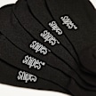 SNIPES 3 PACK - No Show schwarz 1711 2
