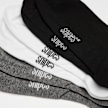 SNIPES 3 PACK - No Show multicolor 1713 2