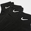Nike 3 PACK - Everyday Cushioned Training Ankle Socks noir 1872 2