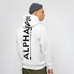 Alpha Industries Back Print weiß 1940 3
