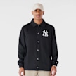 New Era New York Yankees MLB Wool Coach Jacket schwarz 47352 1