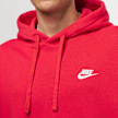 Nike Sportswear Club Fleece Hoodie rood 1961 3