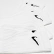 Nike 3 PACK - Everyday Cushioned Training Crew Socks blanc 1973 2