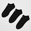 Nike 3 PACK - Everyday Lightweight Training No-Show Socks crna 90 1
