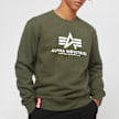 Alpha Industries Basic Sweater groen 116 5