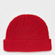 SNIPES Woven Laben Fisherman Beanie red rood 46850 2