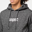 SNIPES Small Basic Logo Hoodie cinzento 259 3